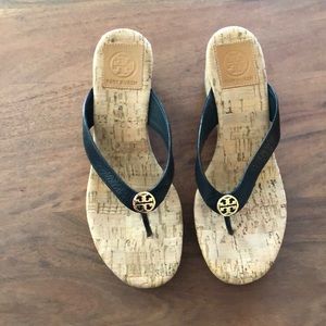Tory Burch Cork Wedge Sandal